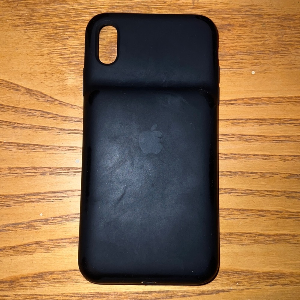 Apple iPhone X Max silicone battery pack case